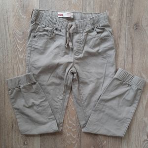 Boys Levi's khaki jogger, sz 10-12
